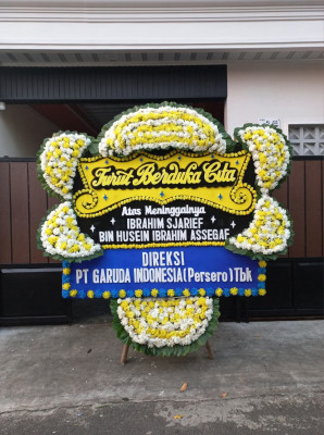 Papan Bunga Duka di Cengklong