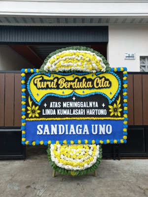 Papan Bunga Duka di Cengklong