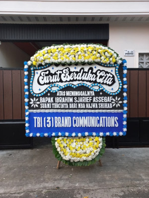 Papan Bunga Duka di Cengklong